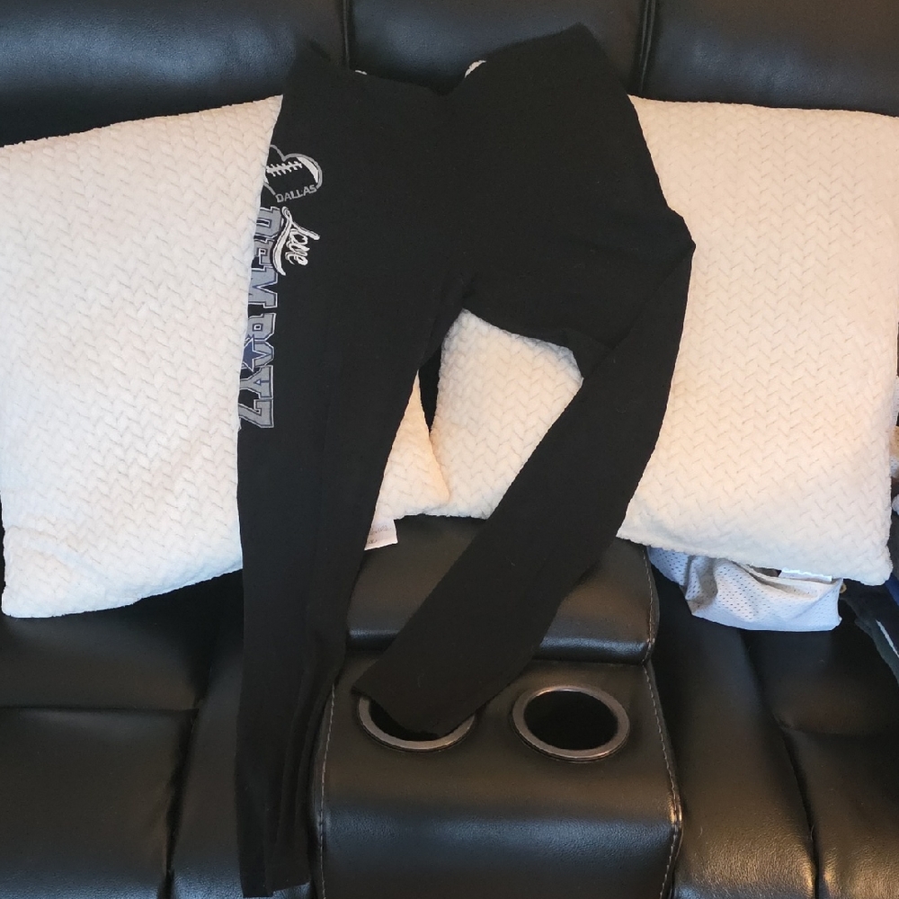 Black Graphic Print Women's Leggings